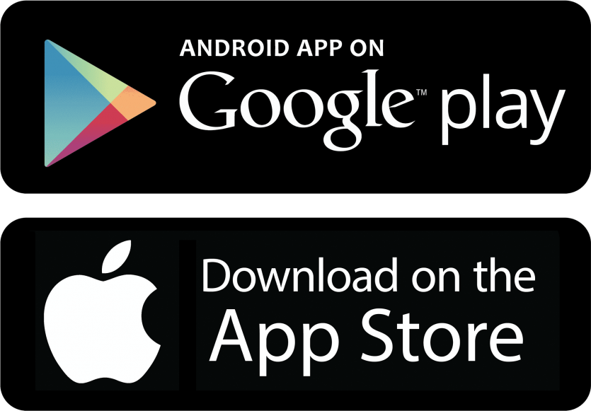 app store and google play icon